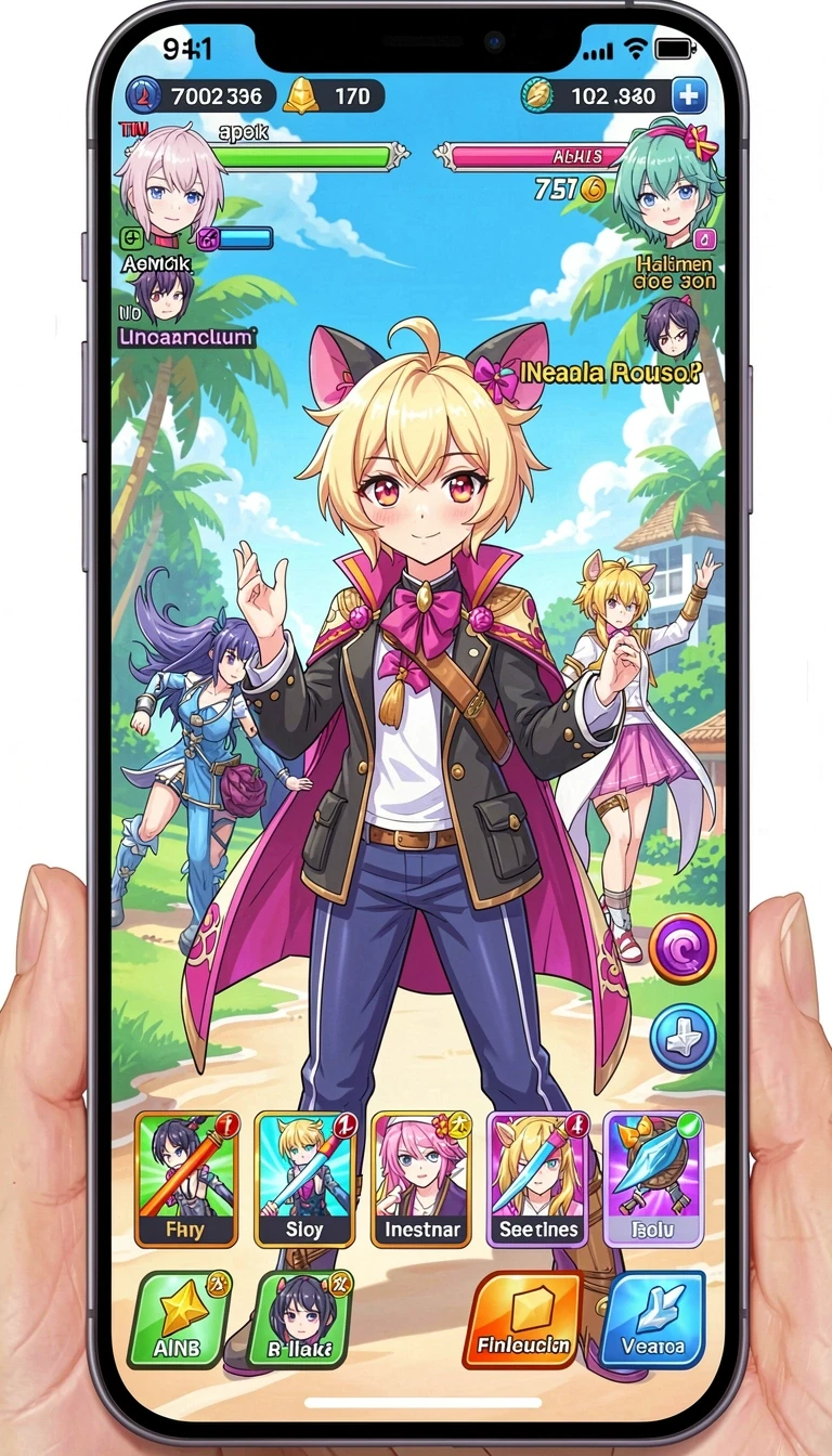 Beragam pilihan permainan menarik dalam aplikasi ins55 APK Full Version untuk Android.
