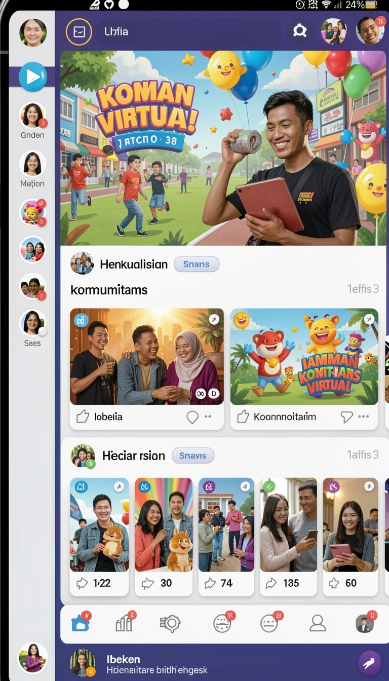 Beragam pilihan permainan menarik dalam aplikasi aceparty APK Terbaru dan Aman untuk Diunduh.