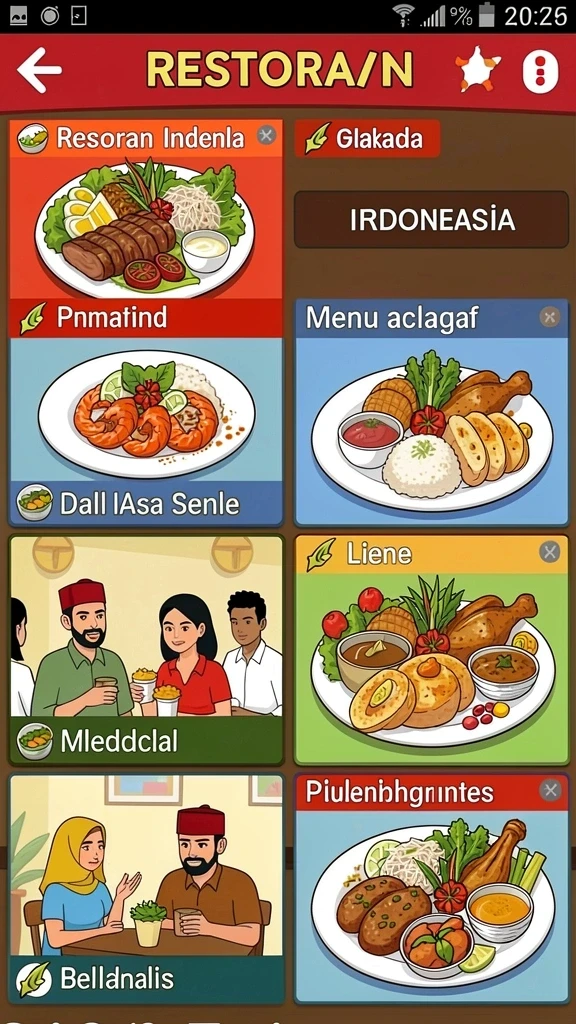 Beragam pilihan permainan menarik dalam aplikasi Download langithoki APK Terbaru Full Version.