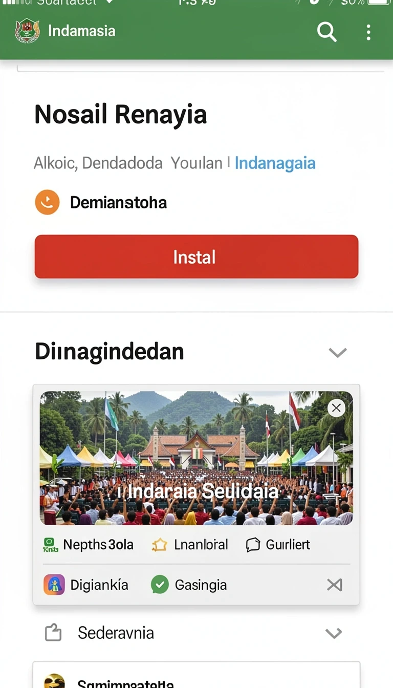 Beragam pilihan permainan menarik dalam aplikasi Update Aplikasi updates ke Versi Terbaru.